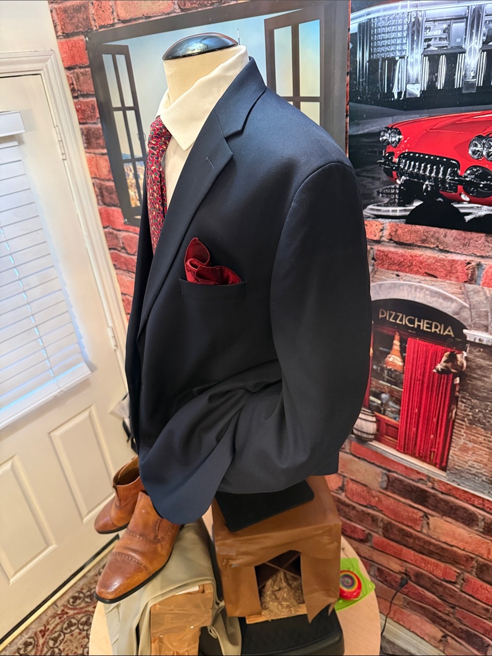 Stafford Blue Blazer - Picture 15 of 17
